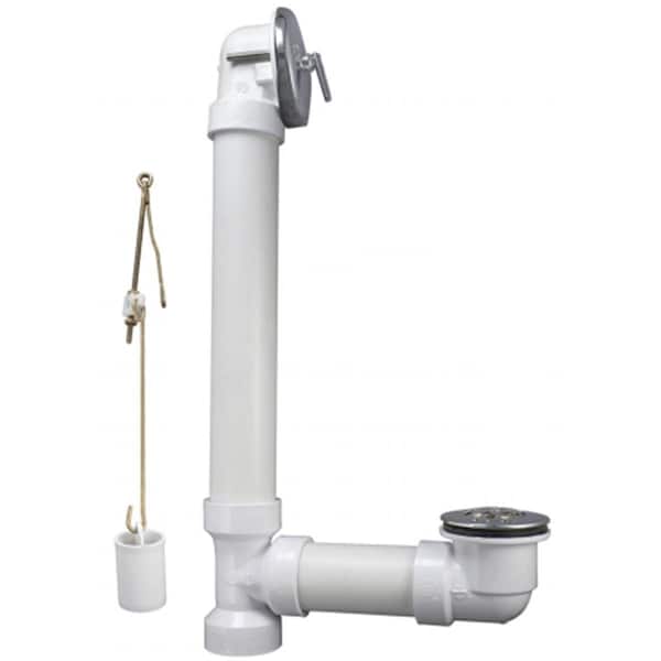 Protectionpro 1-.50in. Schedule 40 PVC Triplever With Quick Adjust Linkage Bath Drain PR83220 - main